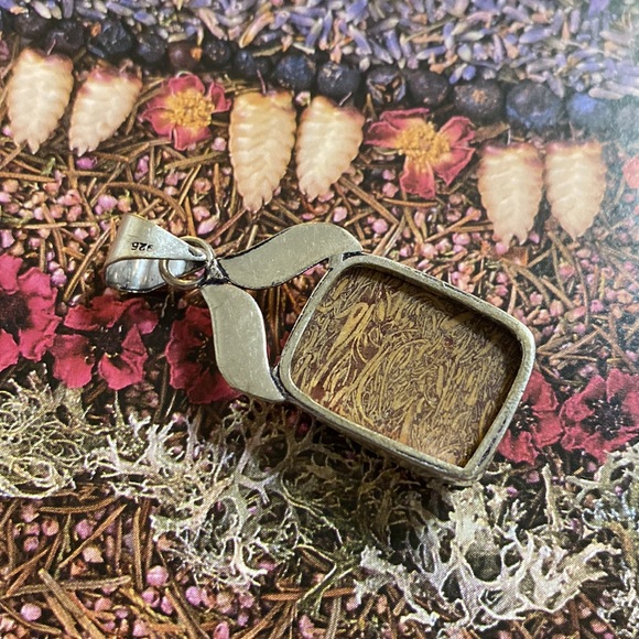 Mariam Jasper Sterling Silver Pendant - Picture 4 of 4